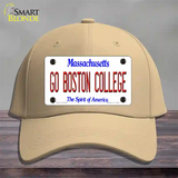 Go Boston College Novelty License Plate Hat Cotton / Khaki