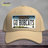 Go Bobcats Novelty License Plate Hat Cotton / Khaki