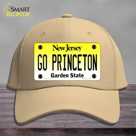 Go Princeton Novelty License Plate Hat Cotton / Khaki