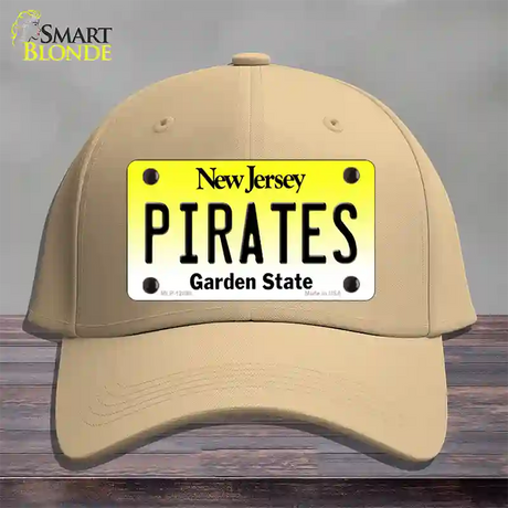 Pirates Novelty License Plate Hat Cotton / Khaki