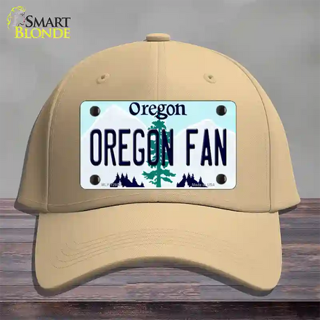 Oregon Fan Novelty License Plate Hat Cotton / Khaki