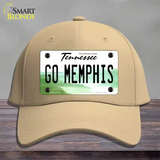 Go Memphis Novelty License Plate Hat Cotton / Khaki