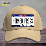 Horned Frogs Novelty License Plate Hat Cotton / Khaki