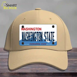 Washington State Univ Novelty License Plate Hat Cotton / Khaki