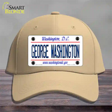 George Washington Novelty License Plate Hat Cotton / Khaki