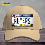 Flyers Strip Art Novelty License Plate Hat Tag Cotton / Khaki