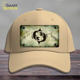 Pisces Zodiac Novelty License Plate Hat Cotton / Khaki