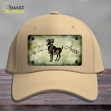 Aries Zodiac Novelty License Plate Hat Cotton / Khaki