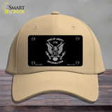 Sons of Liberty 1776 Novelty License Plate Hat Tag Cotton / Khaki