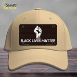 Black Lives Matter Brick Novelty License Plate Hat Tag Cotton / Khaki