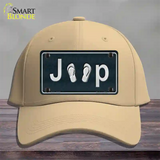 J**P Flipflop Novelty License Plate Hat Tag Cotton / Khaki