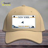 New York Excelsior Novelty License Plate Hat Cotton / Khaki