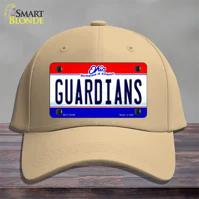 Guardians Ohio Aviation Novelty License Plate Hat Tag Cotton / Khaki