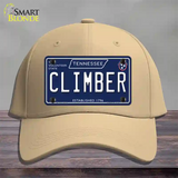 Climber Tennessee Blue Novelty License Plate Hat Tag Cotton / Khaki