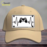 Video Games Heart Beat Novelty License Plate Hat Tag Cotton / Khaki