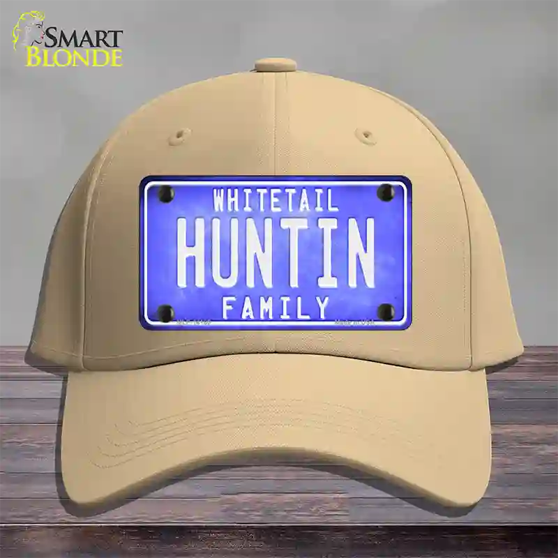 Huntin Family Novelty License Plate Hat Cotton / Khaki