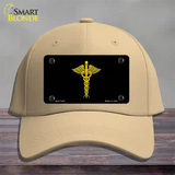 Caduceus Novelty License Plate Hat Cotton / Khaki