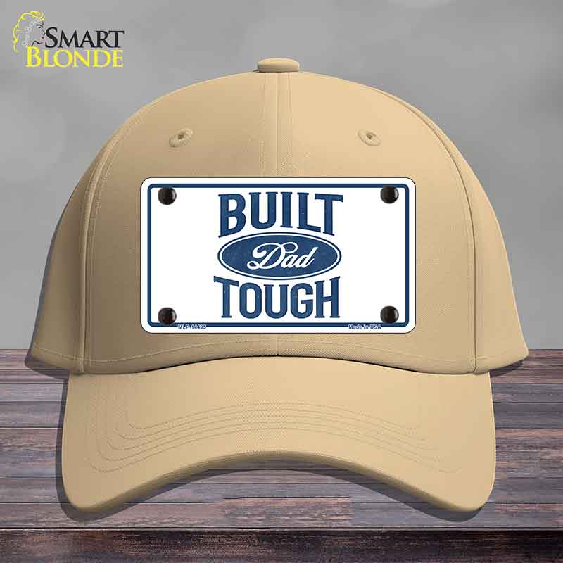 Built Dad Tough Novelty License Plate Hat HAT-MLP-14495