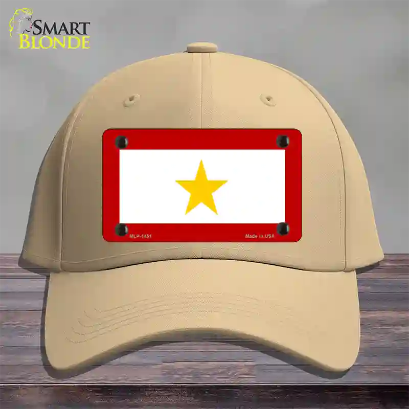 Gold Star Mother One Novelty License Plate Hat Cotton / Khaki