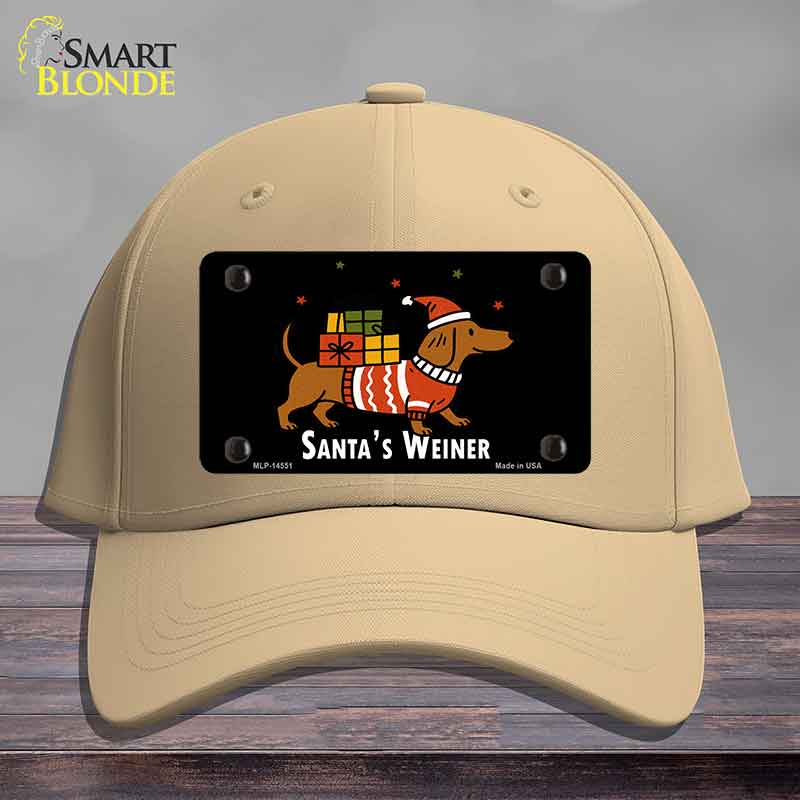 Santas Weiner Novelty License Plate Hat HAT-MLP-14551