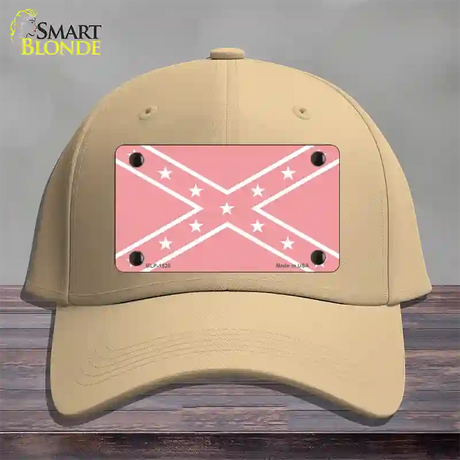 Pink Rebel Novelty License Plate Hat Cotton / Khaki