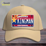 Arizona Centennial Kingman Novelty License Plate Hat Cotton / Khaki