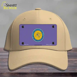 Choctaw Nation Flag Novelty License Plate Hat Cotton / Khaki