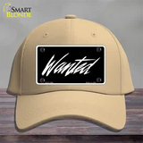 Wanted Novelty License Plate Hat Cotton / Khaki