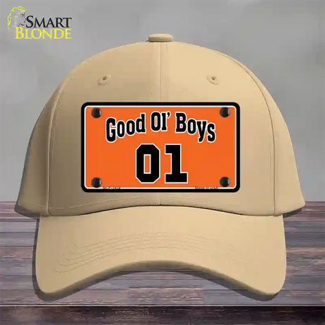 Good Ol Boys Novelty License Plate Hat Cotton / Khaki