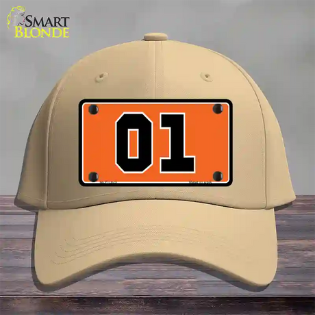 Dukes Of Hazard 01 Novelty License Plate Hat Cotton / Khaki