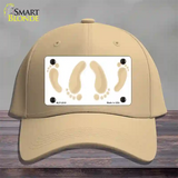 Happy Feet Novelty License Plate Hat Cotton / Khaki