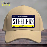 Steelers Pennsylvania State Novelty License Plate Hat Cotton / Khaki