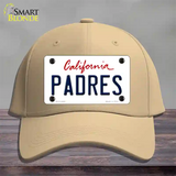 Padres California State Novelty License Plate Hat Cotton / Khaki