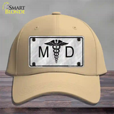 MD Novelty License Plate Hat Cotton / Khaki