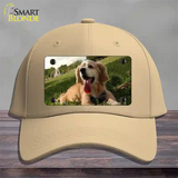 Cocker Spaniel Dog Novelty License Plate Hat Cotton / Khaki