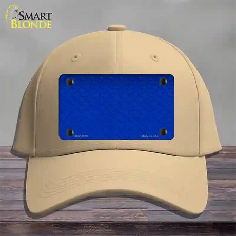 Diamond Blue Novelty License Plate Hat Cotton / Khaki