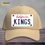 Kings California State Novelty License Plate Hat Cotton / Khaki