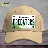 Predators Tennessee State Novelty License Plate Hat Cotton / Khaki