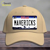 Mavericks Texas State Novelty License Plate Hat Cotton / Khaki