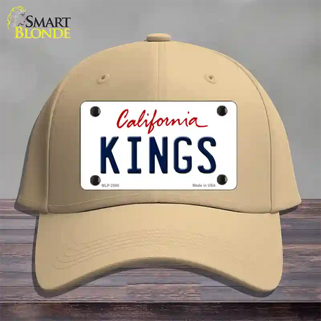 Kings California Novelty License Plate Hat Cotton / Khaki