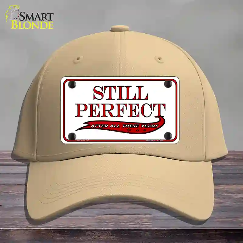 Still Perfect Novelty License Plate Hat Cotton / Khaki