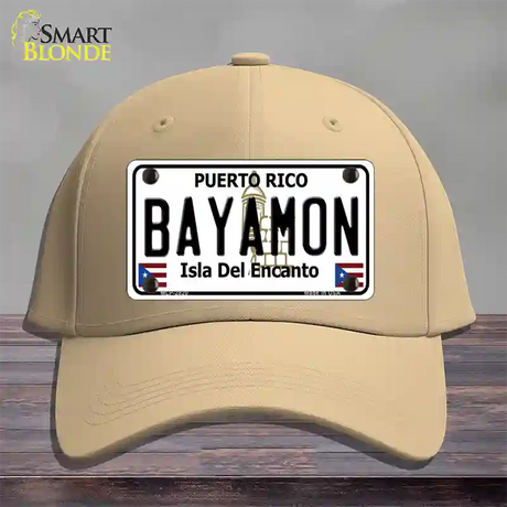 Bayamon Novelty License Plate Hat Cotton / Khaki