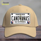 Canovanas Puerto Rico Novelty License Plate Hat Cotton / Khaki