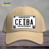 Ceiba Novelty License Plate Hat Cotton / Khaki