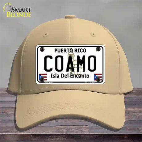 Coamo Novelty License Plate Hat Cotton / Khaki