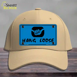 Hang Loose Novelty License Plate Hat Cotton / Khaki