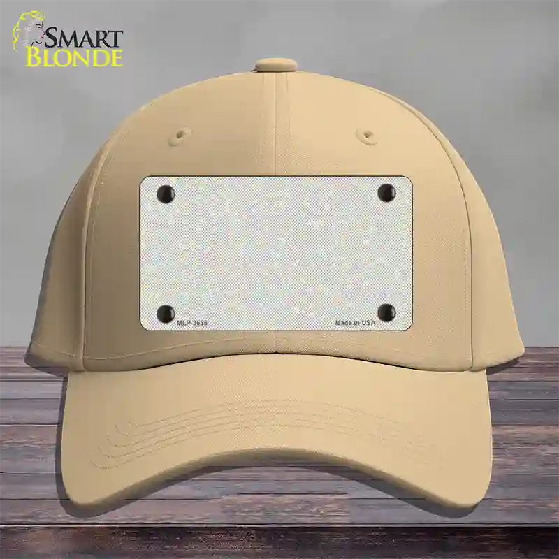 Fish Scale Novelty License Plate Hat Cotton / Khaki