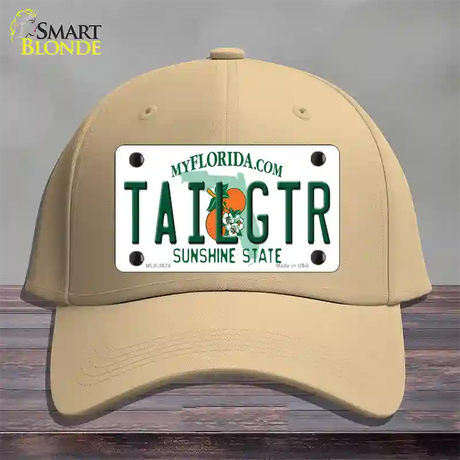 Tailgtr Florida Novelty License Plate Hat Cotton / Khaki