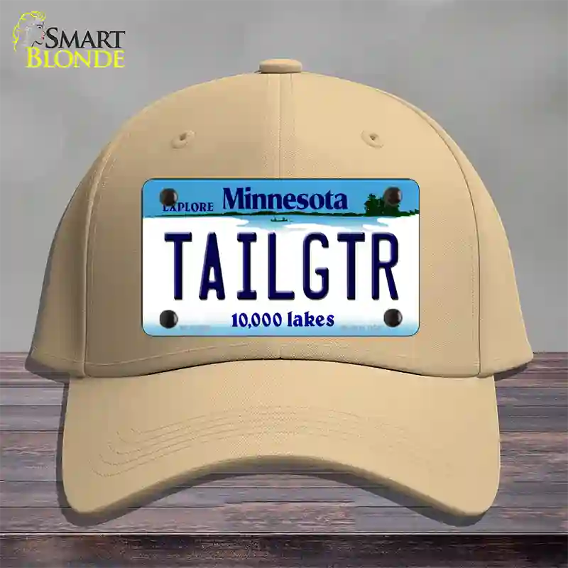 Tailgtr Minnesota Novelty License Plate Hat Cotton / Khaki