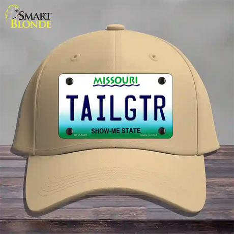 Tailgtr Missouri Novelty License Plate Hat Cotton / Khaki